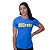 Camiseta fem. BSCross Logo - Azul / Amarelo - Imagem 1