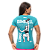Camiseta fem. Dumbbell BS - Verde Turquesa - Imagem 1