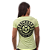 Camiseta fem. BS Skull Crazy Style - Verde - Imagem 3