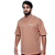 Camiseta Mas. Big Oversized BS Assinatura - Castanho - Imagem 1