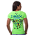 Camiseta fem. Bs Cross  Power - Verde Neon - Imagem 2