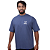 Camiseta Mas. Big Oversized BS Bear X  - Azul Escuro - Imagem 1