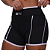 Short Intermediário c/ bolso e debrun BS - Preto - Imagem 3
