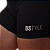 Short  Intermediário s/ Costura - Preto - Imagem 2
