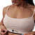 Top básico BSCross Com Barra Contrastante  - Soft Beige - Imagem 3