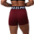 Short  Fem cós Elastico Personalizado  BS - Vinho - Imagem 2