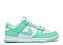 Tênis Nike Dunk Low Green Glow - Imagem 1