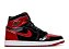 Tênis Nike Air Jordan 1 High Patent Bred - Imagem 1