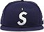 Boné Supreme Gold Cross S Logo New Era ''Light Navy'' - Imagem 1