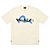 Camiseta Palace x Evisu Logo ''Off-White" - Imagem 1