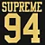 Camiseta Supreme Split Football Top "Black" - Imagem 3