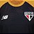 CAMISA NEW BALANCE SÃO PAULO TREINO PRETO AMARELO 26-27 - Imagem 3