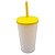 Copo twister branco com tampa colorida 500 ml - Imagem 3