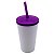 Copo twister branco com tampa colorida 500 ml - Imagem 6