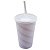 Copo twister branco com tampa colorida 700 ml - Imagem 2