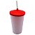 Copo twister branco com tampa colorida 700 ml - Imagem 3
