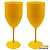 Taça de vinho 330ml amarelo - Imagem 2