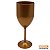 Taça de vinho 330ml dourado - Imagem 1