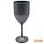 Taça de vinho 330ml prata - Imagem 1