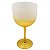 Taça gin degradê dourada 580ml transparente - Imagem 2
