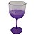 Taça gin degradê roxa 580ml transparente - Imagem 1