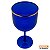 Taça gin glitter azul neon borda dourada - Imagem 2