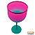 Taça gin summer thifany rosa com borda rosa - Imagem 2