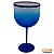 Taça gin fosca azul bic borda azul - Imagem 1