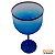 Taça gin fosca azul bic borda azul - Imagem 2