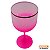 Taça gin fosca rosa neon borda rosa - Imagem 2