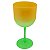 Taça gin verde amarelo cintilante 580ml - Imagem 2