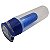 Garrafa plástica com tampa e infusor azul - Imagem 3