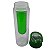 Garrafa plástica com tampa e infusor verde - Imagem 2