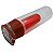 Garrafa plástica com tampa e infusor vermelho - Imagem 3