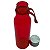 Garrafa tritan vermelho com tampa inox - Imagem 4