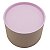 Tubo lata de papelão 7x10 rosa bebe - Imagem 2