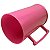 Caneca chopp rosa pink 450 ml - Imagem 4