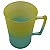 Caneca chopp verde /amarelo 450 ml - Imagem 2