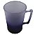 Caneca chopp jateada metalizada roxa 450 ml - Imagem 2