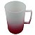 Caneca chopp jateada vermelho 500 ml - Imagem 2