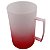 Caneca chopp jateada vermelho 500 ml - Imagem 3