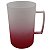 Caneca chopp jateada vermelho 500 ml - Imagem 1