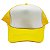 Boné de Tela com a Frente Branco para Sublimação - Amarelo - Imagem 1