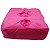 Almofada de Pelúcia 40x45 Rosa Pink Porta Balde de Pipoca e Copo para Sublimação - Imagem 3