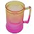 Caneca gel cor amarelo / rosa translucido congelante acrílico (P/ Transfer) - Imagem 2