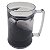 Caneca gel cor preta congelante acrílico (P/ Transfer) - Imagem 2