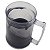 Caneca gel cor preta congelante acrílico (P/ Transfer) - Imagem 4
