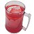 Caneca gel cor vermelho congelante acrílico (P/ Transfer) - Imagem 4