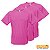 Camiseta rosa chiclete 100% poliéster do p ao gg - Imagem 1
