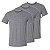 Camiseta Cinza Mescla - P ao GG3 (100% Poliéster) - Imagem 2